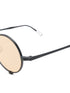 Oval frame sunglasses