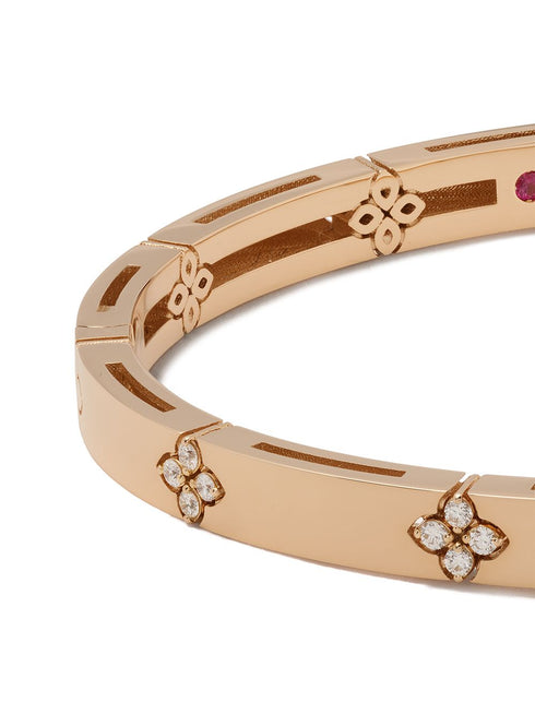 pulsera Love in Verona en oro rosa de 18kt con diamantes