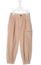 Corduroy straight-leg trousers