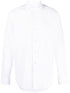 long-sleeve stretch-cotton shirt