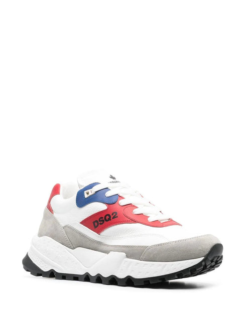 side logo-print chunky sneakers