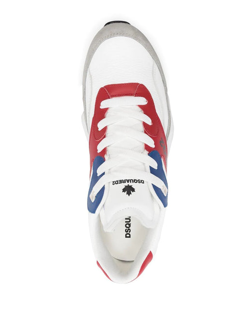 side logo-print chunky sneakers