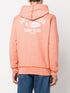 logo-print drawstring hoodie