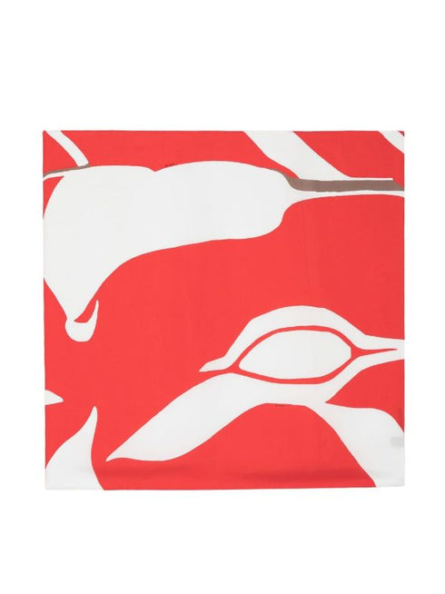 bufanda con estampado abstracto