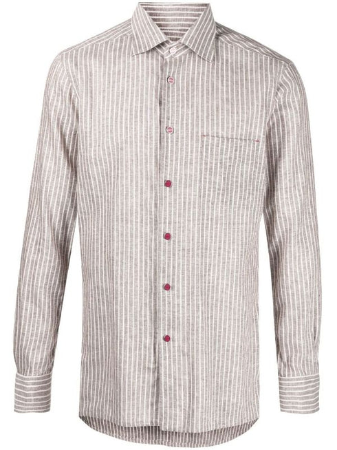 long-sleeve striped shirt
