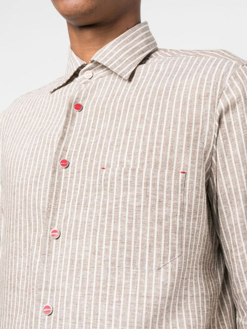 long-sleeve striped shirt