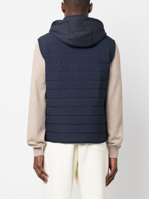 detachable hoodie gilet