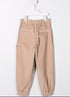 Corduroy straight-leg trousers