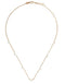 18kt yellow gold diamonds Love by the Yard necklace