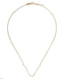 18kt yellow gold diamonds Love by the Yard necklace