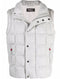 Padded button-up gilet