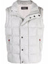 Padded button-up gilet