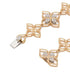 18kt rose gold Princess Flower Dubai diamond bracelet