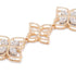 18kt rose gold Princess Flower Dubai diamond bracelet
