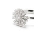 18kt white gold Marguerita diamond rings