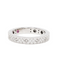 18kt white gold Pois Moi band ring
