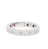 18kt white gold Pois Moi band ring