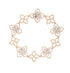 18kt rose gold Princess Flower Dubai diamond bracelet