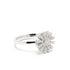 18kt white gold Marguerita diamond rings