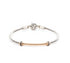 18kt rose gold and diamond bracelet