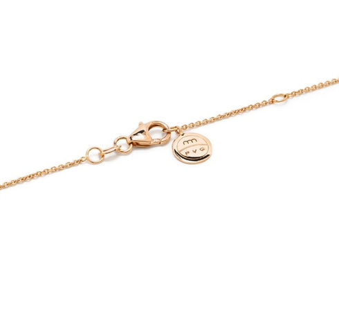 18kt gold Vega diamond charms necklace