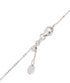 18kt white gold Vega diamond necklace