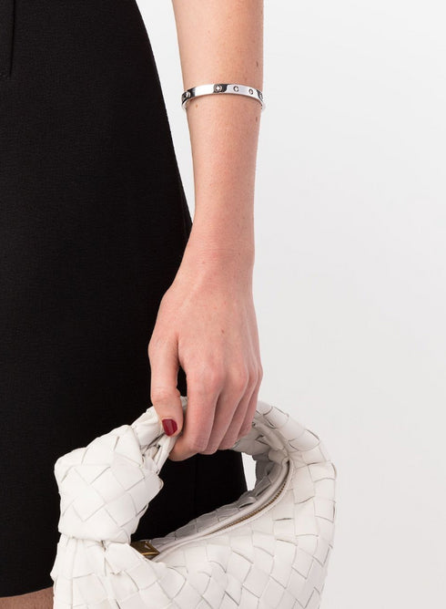 pulsera Sirio en oro blanco de 18kt con diamantes