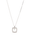 18kt white gold Vega diamond necklace