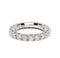 18kt white gold stretchy diamond ring