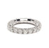 18kt white gold stretchy diamond ring
