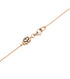 18kt rose gold Universe diamonds necklace