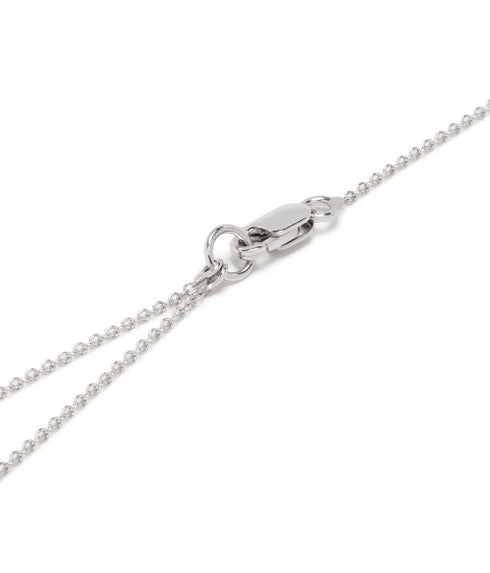 18kt white gold Marguerita diamonds necklace