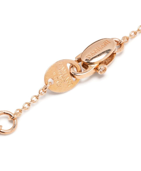 pulsera D.Side en oro rosa de 18kt con diamantes