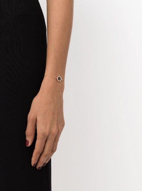 pulsera D.Side en oro rosa de 18kt con diamantes