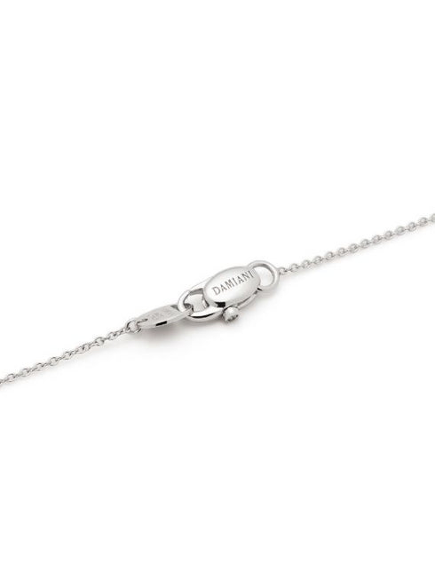 18kt white gold Belle Epoque diamonds necklace