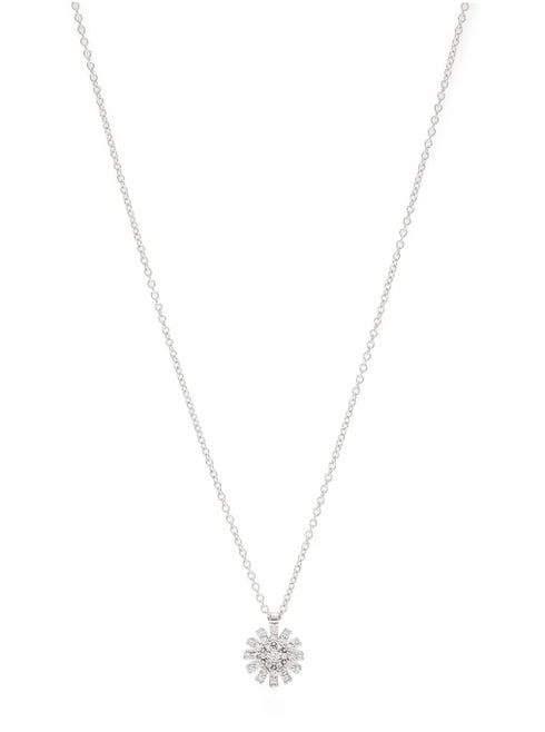 18kt white gold Marguerita diamonds necklace