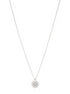 18kt white gold Marguerita diamonds necklace