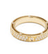 18kt yellow gold D.Side diamond ring