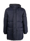 hooded feather-down padded jacket