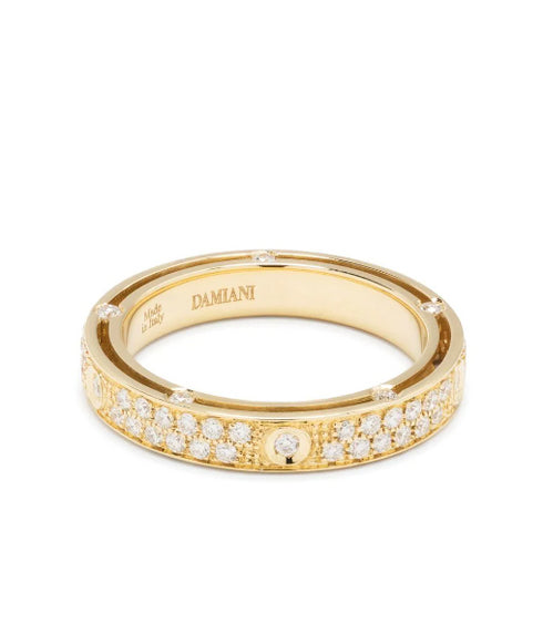 18kt yellow gold D.Side diamond ring