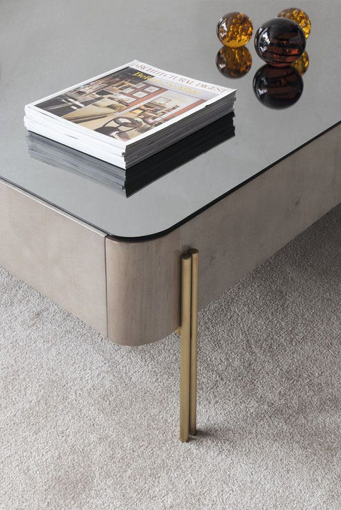 Mirror Top Coffee Table