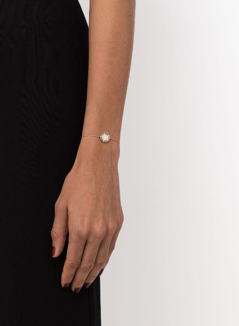 pulsera D.Side en oro rosa de 18kt con diamantes