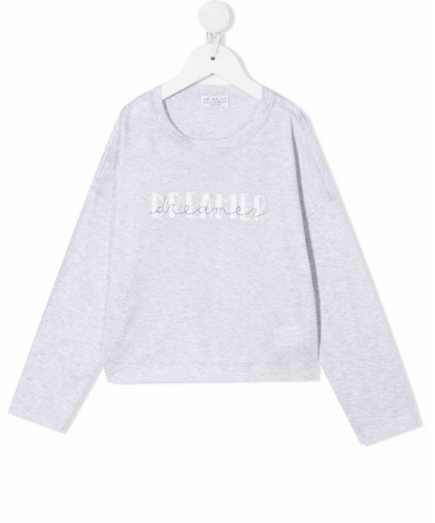 Slogan-print cotton T-shirt