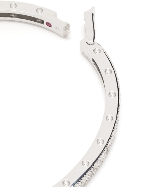 pulsera Pois Moi Luna en oro blanco de 18kt con diamantes