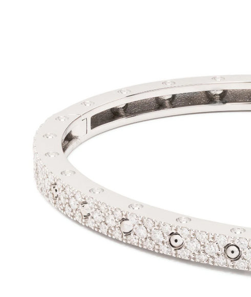 pulsera Pois Moi Luna en oro blanco de 18kt con diamantes