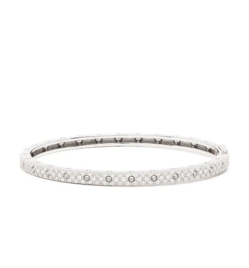 pulsera Pois Moi Luna en oro blanco de 18kt con diamantes