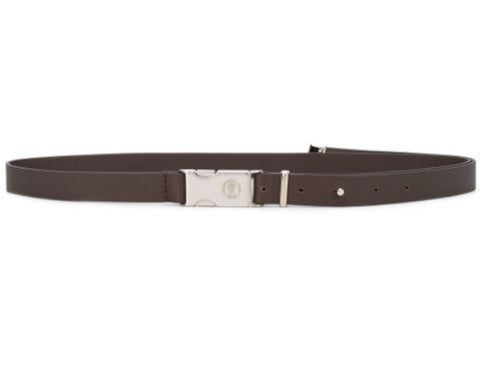 Logo-buckle belt