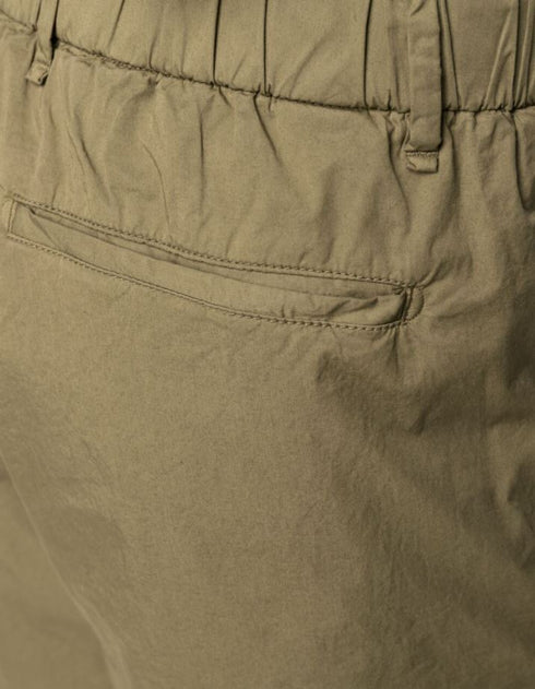 Drawstring-waist straight shorts