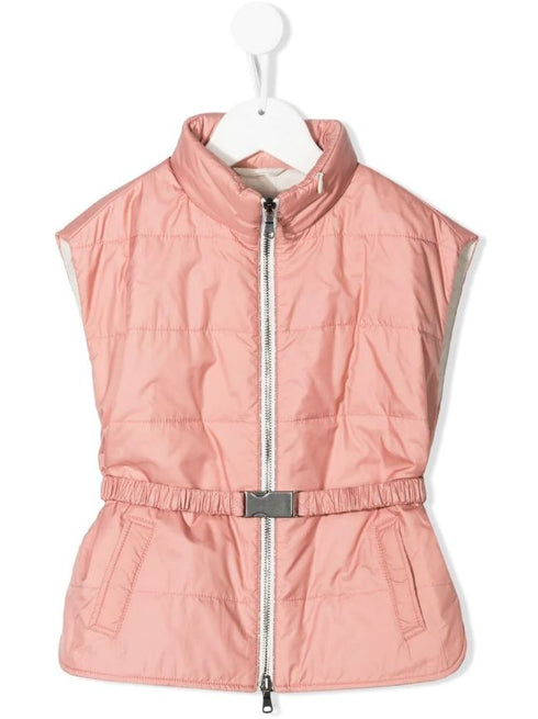 Стеганый жилет без рукавов