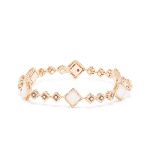 pulsera Palazzo Ducale en oro rosa de 18kt con diamantes